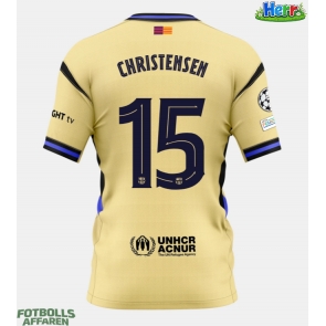 Barcelona Andreas Christensen #15 Bortatröja 2025-26 Kortärmad
